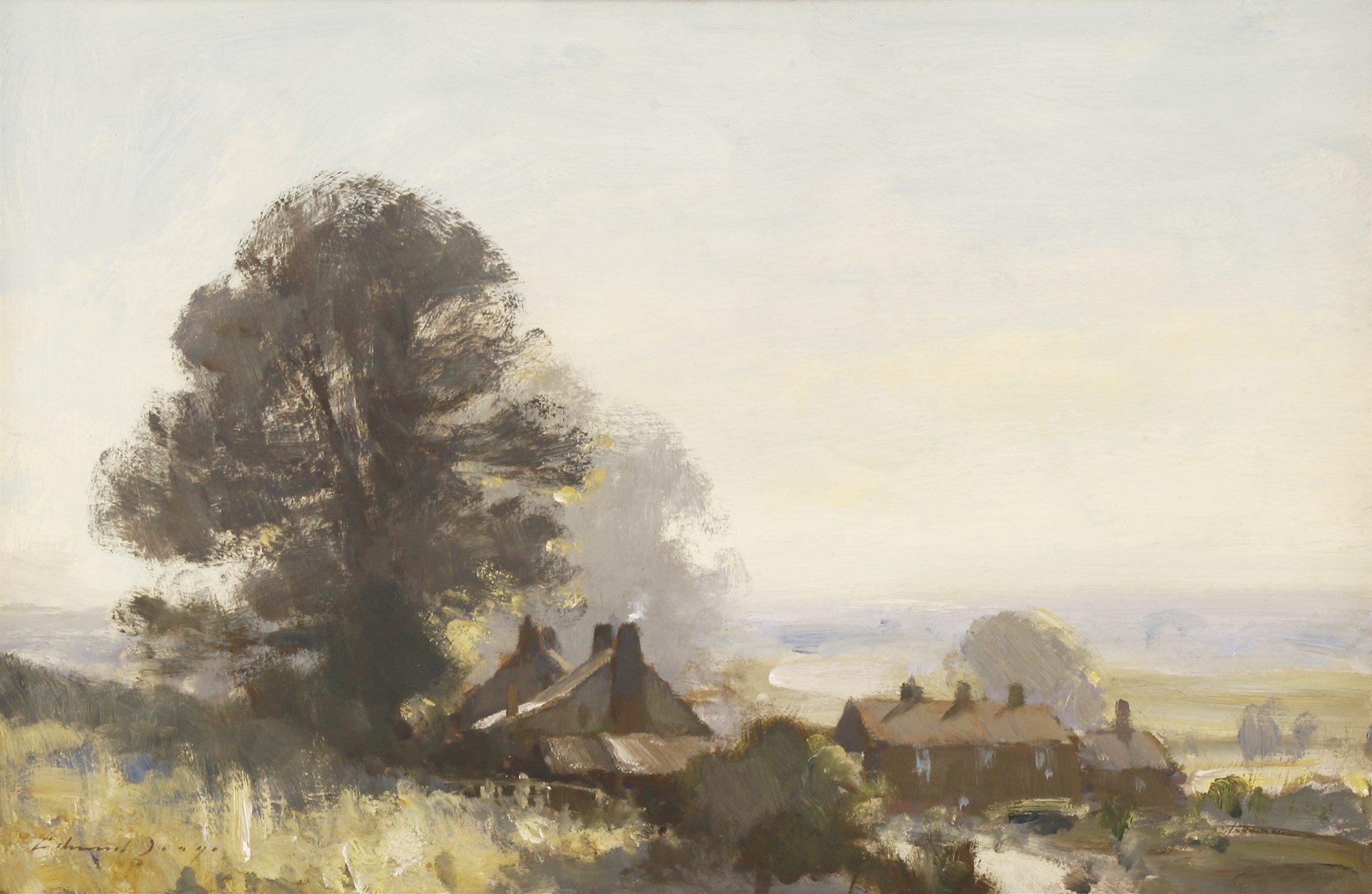 Edward Seado 'September Morning, Suffolk'