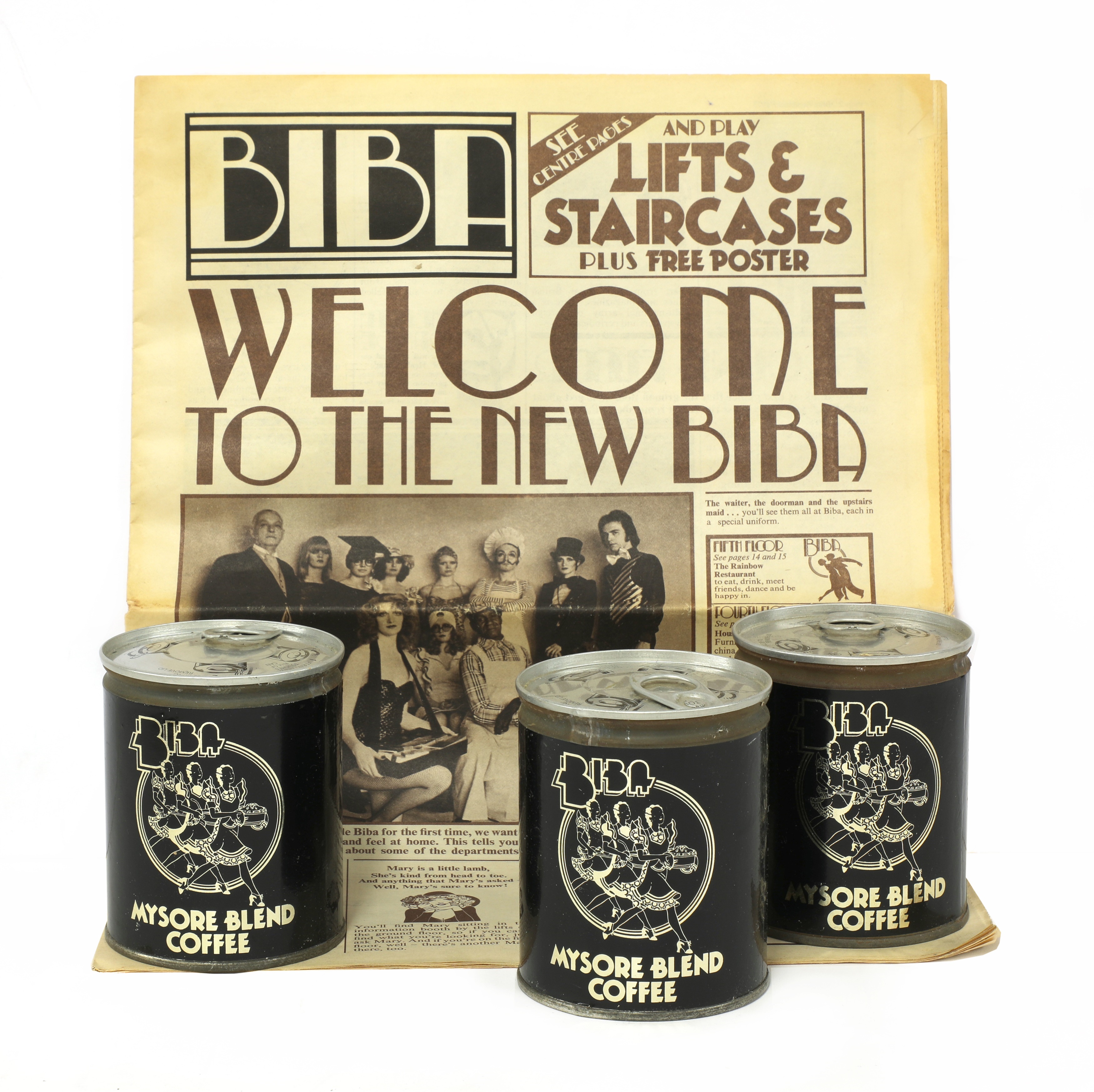 Biba Coffee Cans