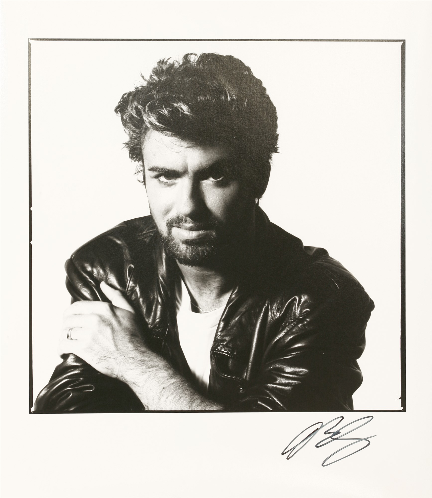 David Bailey Photograph George Michael Live Aid July 1985