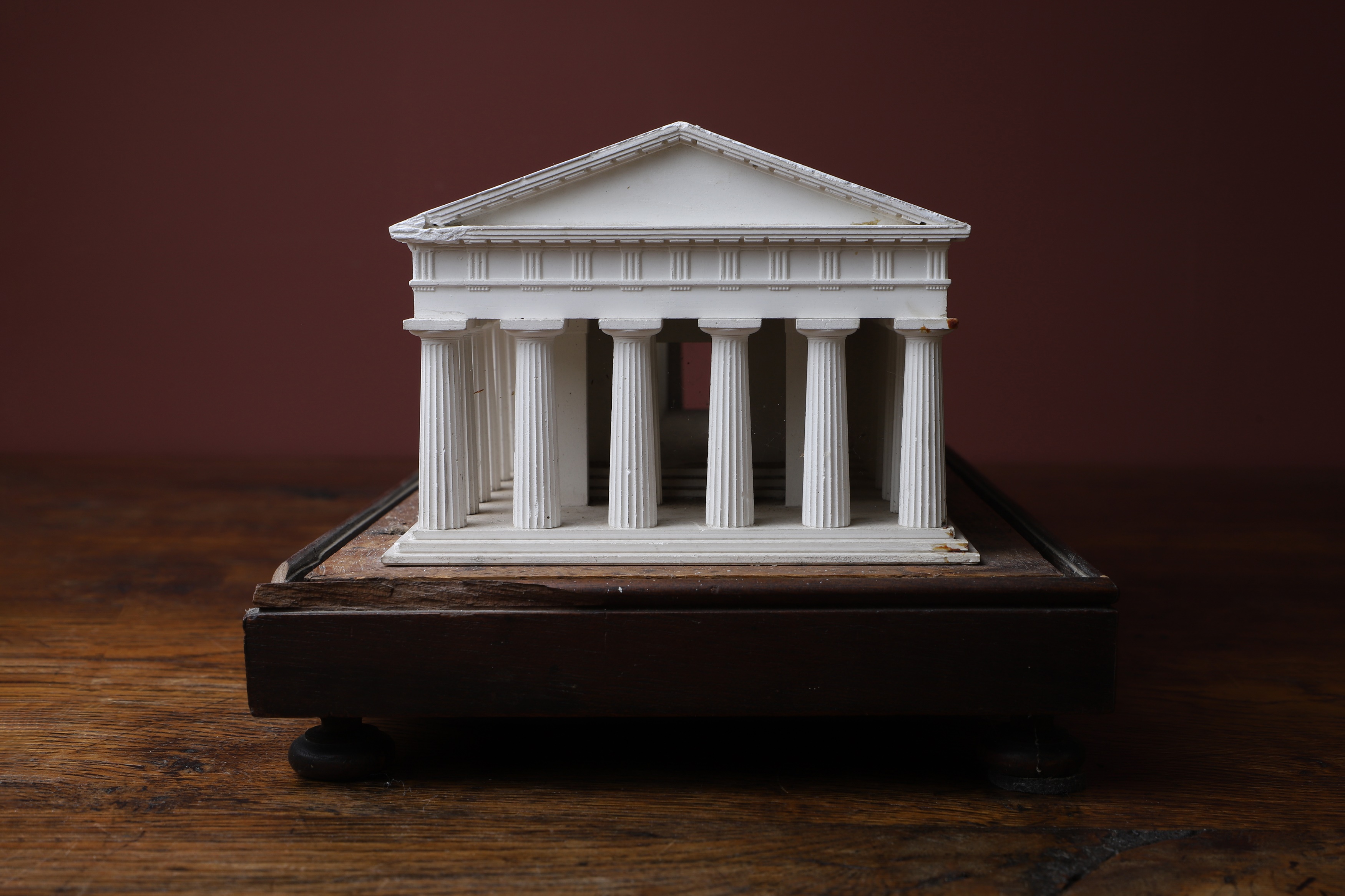A plaster of Paris model of the Temple of Hera II at Paestum c.1820s (£6,000-8,000)