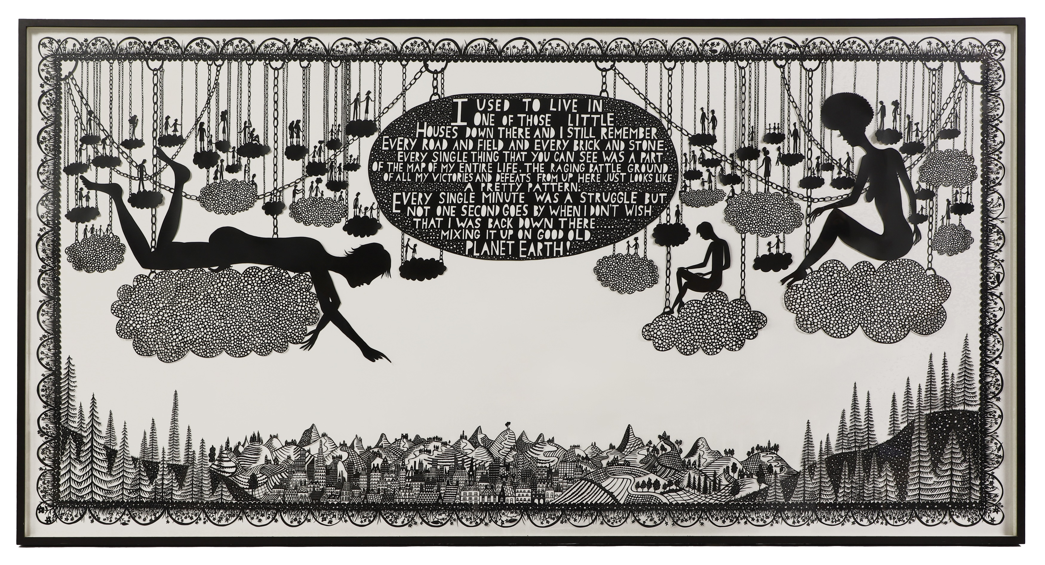 Rob Ryan - 'The Map of My Entire Life', 2012