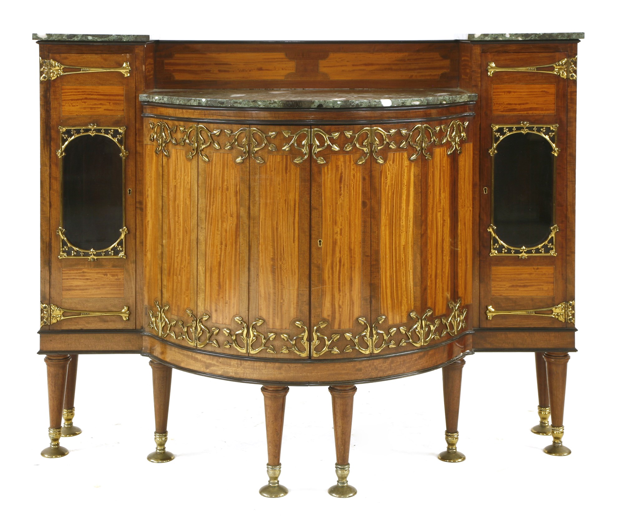 This cabinet - one of few to appear on the market - by William Arthur Smith Benson (1854-1924) will be offered for sale with an estimate of £10,000-15,000