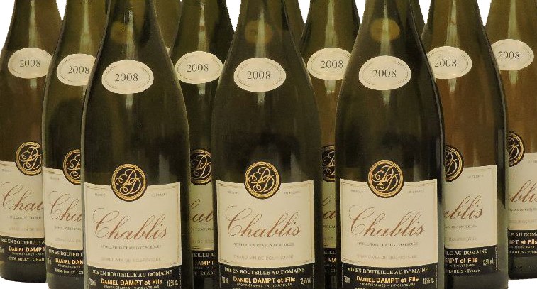 Lot 6 - Sworders Fine Wine & Port - Chablis, Daniel Dampt, 2008, twelve bottles (boxed)