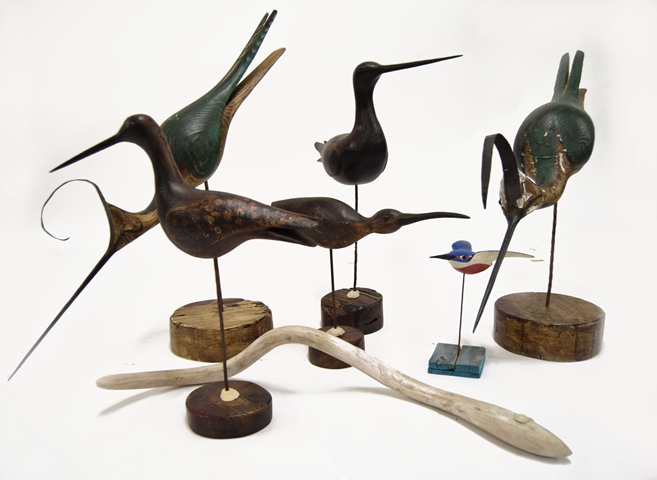 Guy Taplin, bird sculptures