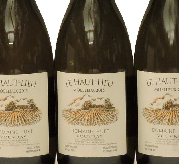 Lot 111 - Sworders Fine Wine & Port - Vouvray, Moelleux, Le Haut Lieu, Domaine Huet, 2015, six bottles