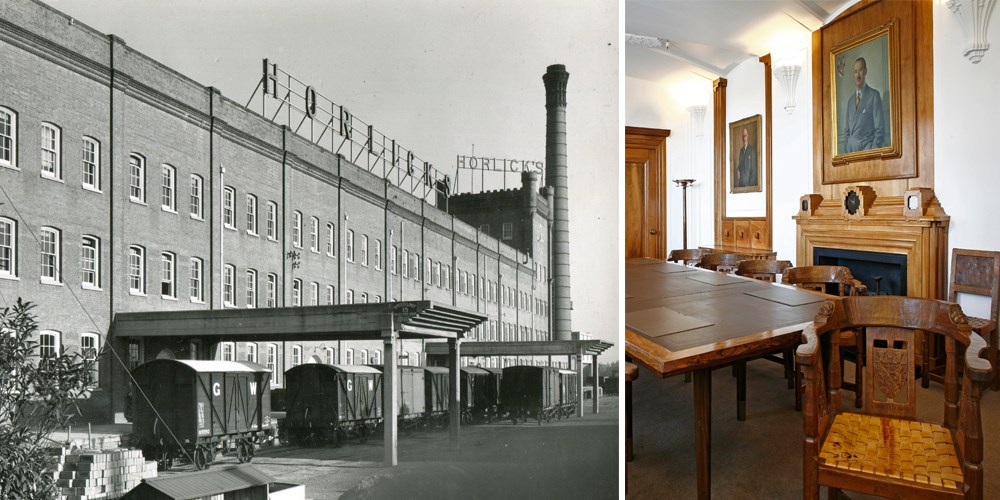 Horlick's Factory in Slough - Robert 'Mouseman' Thompson