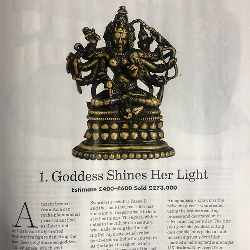 Goddess Shines Her Light