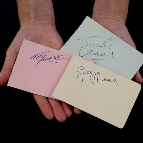  The Story Behind a Set of Beatles Signatures