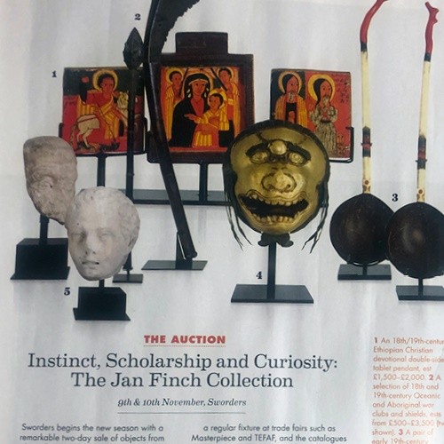 Instinct, Scholarship and Curiosity: The Jan Finch Collection 