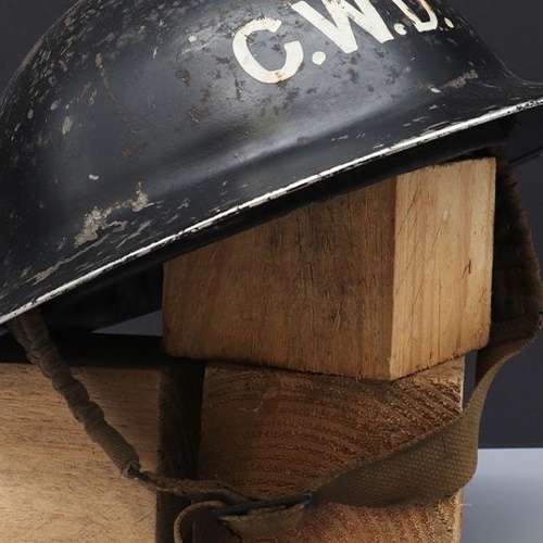  Rare Second World War helmet from Hull Blitz up for auction