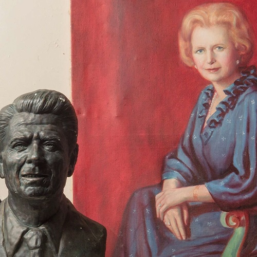 Gifts given to Margaret Thatcher rescued from skip and put up for auction