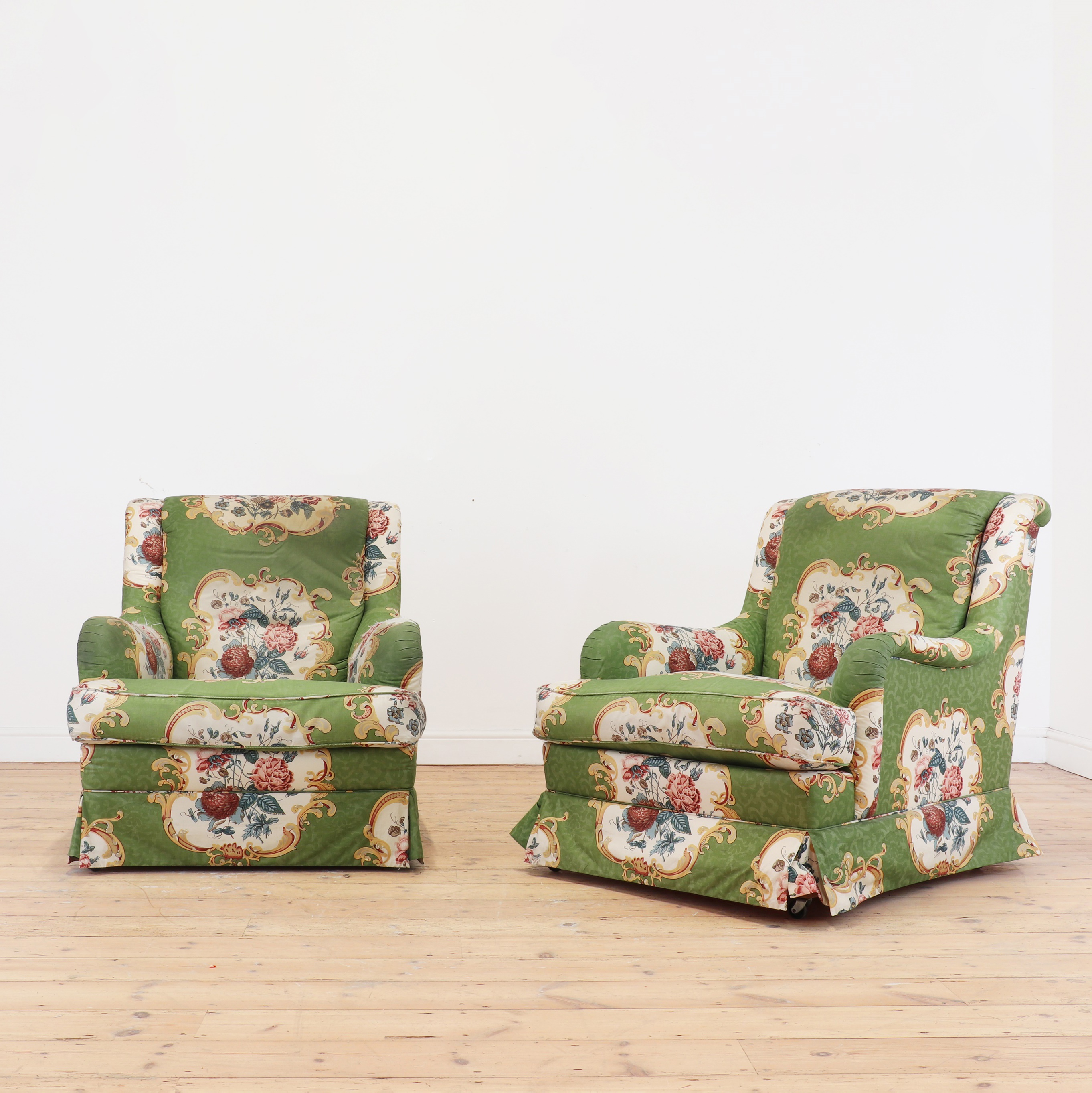 A pair of 'St. James' armchairs by Kingcome