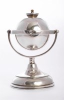 Lot 234 - A Victorian novelty silver table lighter
