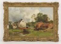 Lot 282 - David Bates (1840-1921)
'MILL AT PENNS