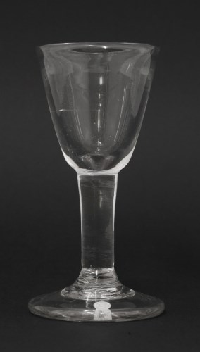 Lot 56 - A heavy Wine Glass