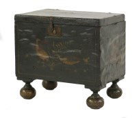 Lot 468 - A George III chest