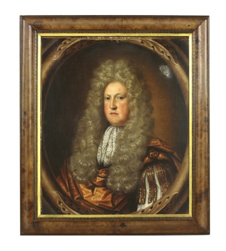 Lot 243 - Circle of John Riley (1646-1691)
PORTRAIT OF A GENTLEMAN
