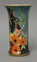 Lot 111 - A Carlton Ware nightingale vase