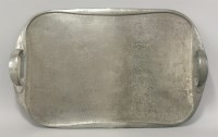 Lot 186 - A Tudric pewter tray