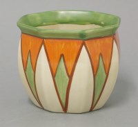 Lot 125 - A Clarice Cliff Chester fern pot