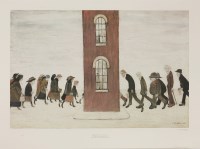 Lot 235 - Laurence Stephen Lowry RA (1887-1996)
'MEETING POINT'
Limited edition colour print