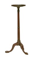 Lot 38 - A mahogany torchère