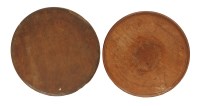 Lot 47 - Two George III mahogany trays