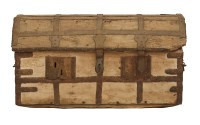 Lot 127 - A Suffolk elm iron bound chest