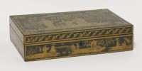 Lot 167 - A Regency penwork box