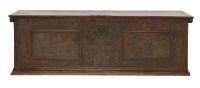 Lot 374 - An Italian cedarwood cassone