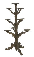 Lot 383 - A Black Forest carved softwood plant stand