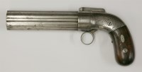 Lot 127 - An Allen's patent 32 calibre six shot 'pepperpot' revolver