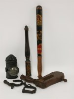 Lot 33 - A police truncheon