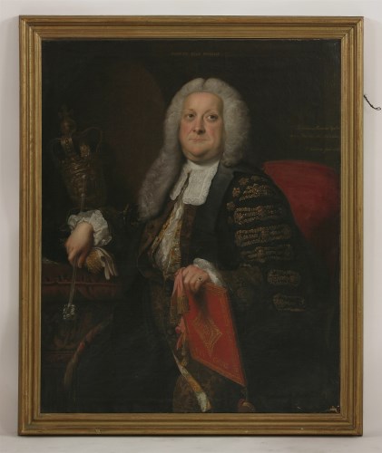 Lot 198 - Thomas Hudson (1701-1779)
PORTRAIT OF SIR WILLIAM BROWNE (1692-1774)