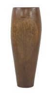 Lot 1142 - An African or Indonesian carved vessel or drum