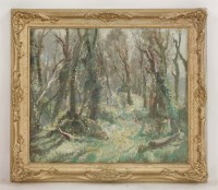 Lot 1325 - Stanley Horace Gardiner (1887-1952)
A WOODLAND SCENE
Signed l.r.