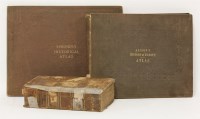 Lot 42 - ATLASES:
1.  Spruner Karl Von: Historico-Geographical Hand Atlas. 1872.  3rd edn.  Oblong folio; with 27 coloured maps. CONDITION: VG;
2.  Atlas to Alison’s History of Europe.  L