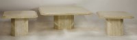 Lot 1429 - An Art Deco style marble coffee table