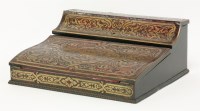 Lot 1132 - A 19th century French boulle writing box