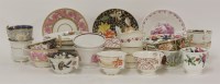 Lot 1072 - Sixteen early 19th century tea/coffee cups and saucers