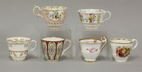 Lot 1097 - Approximately fifty assorted early 19th century English porcelain tea cups and coffee cans