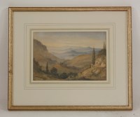 Lot 1296 - Thomas Bacon (fl.1821-1840)
'FLORENCE FROM FIESOLE'
Signed l.l.