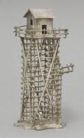 Lot 213 - A silver Watch Tower