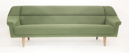 Lot 654 - A Danish upholstered settee
