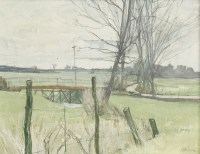 Lot 422 - Anthony Atkinson (b.1929)
BRIDGE ON THE COLNE FROM THE MEADOWS
Signed