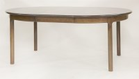 Lot 592 - A Danish mahogany circular dining table