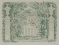 Lot 330 - David Gentleman (b.1930)
THE GARDEN GATE AT ICKWORTH
Lithograph printed in colours