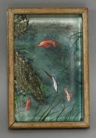 Lot 121 - A perspex or lucite panel