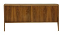 Lot 551 - A bespoke contemporary walnut side cabinet