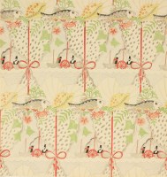 Lot 297 - Phyllis Mould (20th century)
'STEAMBOAT'
Ten lithographed wallpaper sheets